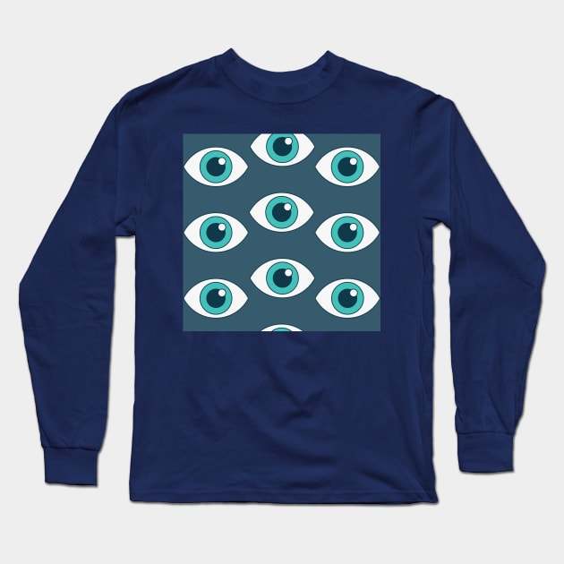 eye print Long Sleeve T-Shirt by odNova